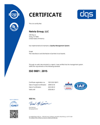 ISO-9001-2015 Certification - NetVia Group