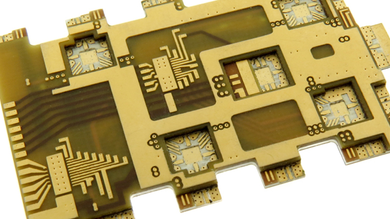 Microwave PCB with Cavities